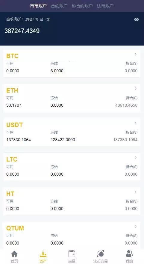 仿火币 新版BBANK交易所完整源码 带秒合约+多语言