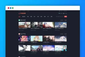 苹果CMS V10_快猫视频_二开苹果cms视频网站源码_可封装双端APP