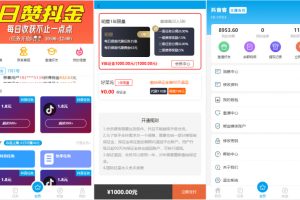 抖音快手点赞任务系统霸屏天下小红书头条威客兼职已对接短信+教程